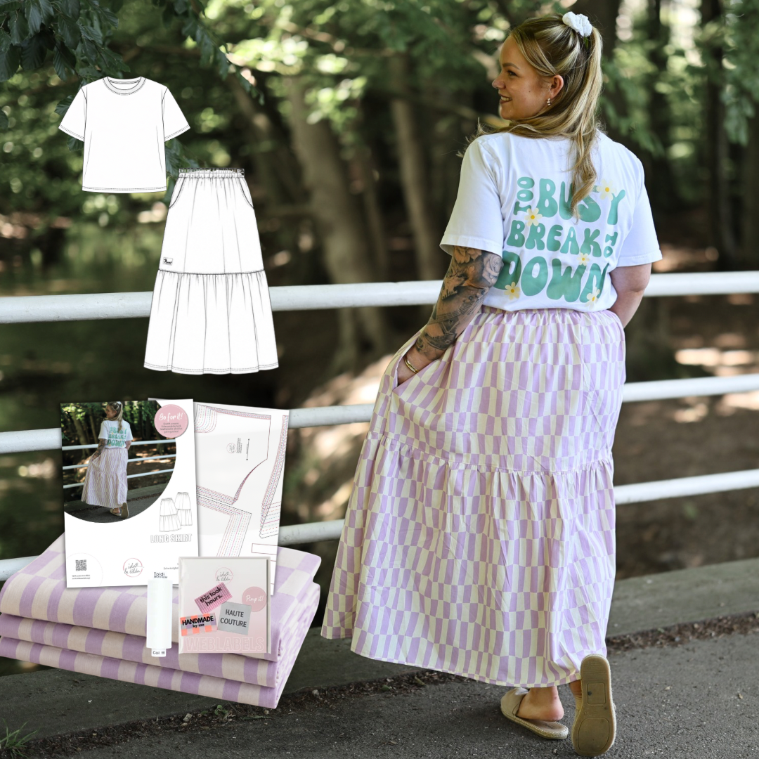 STORYSALE BUNDLE: Lazy Shirt + Sunday Skirt (Gr. 34-52)