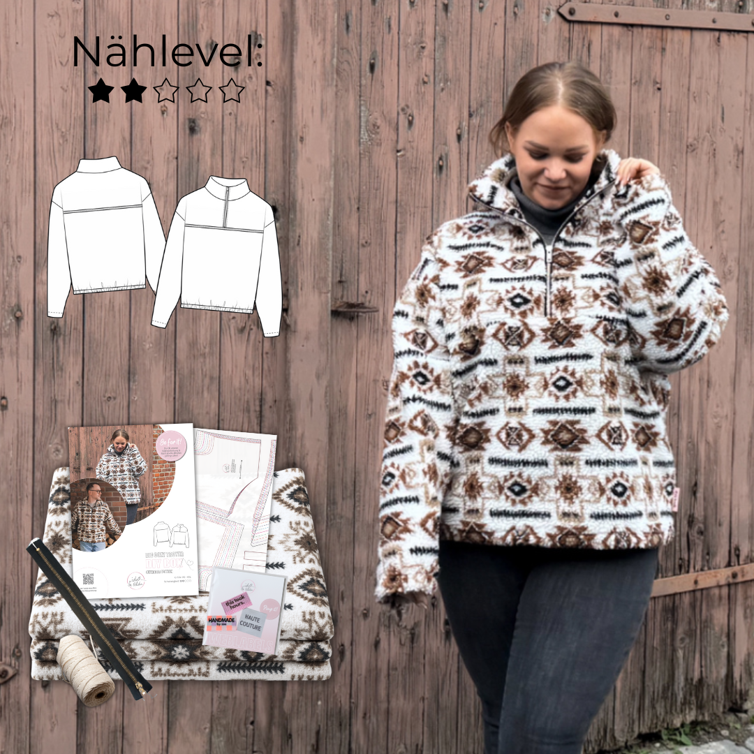 Nähpaket: Outdoor Troyer (Gr. XS-XXL)