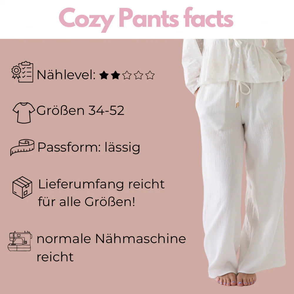 Nähpaket BUNDLE: Lazy Shirt & Cozy Pants (Gr. 34-52)
