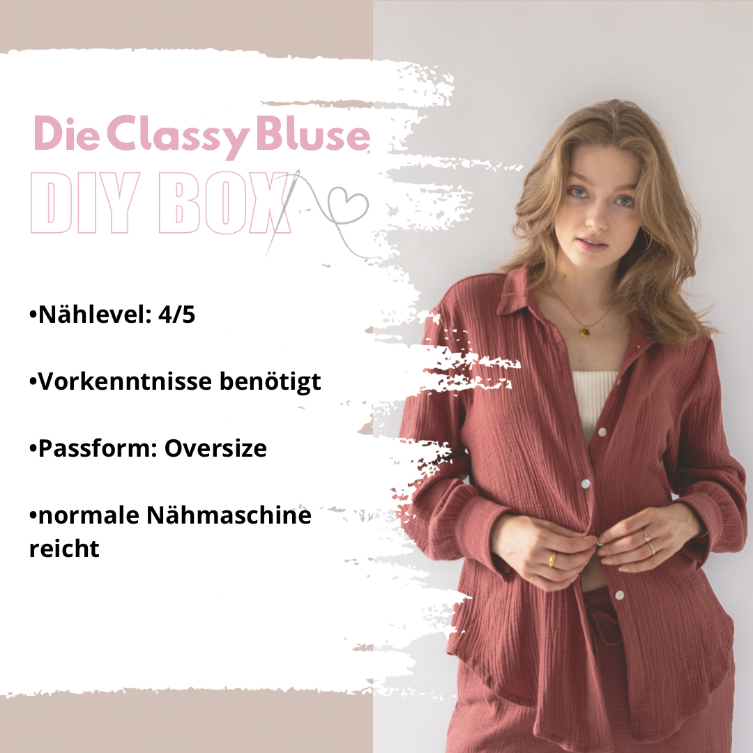 Die Classy Bluse DIY Box (Gr. 34-52)