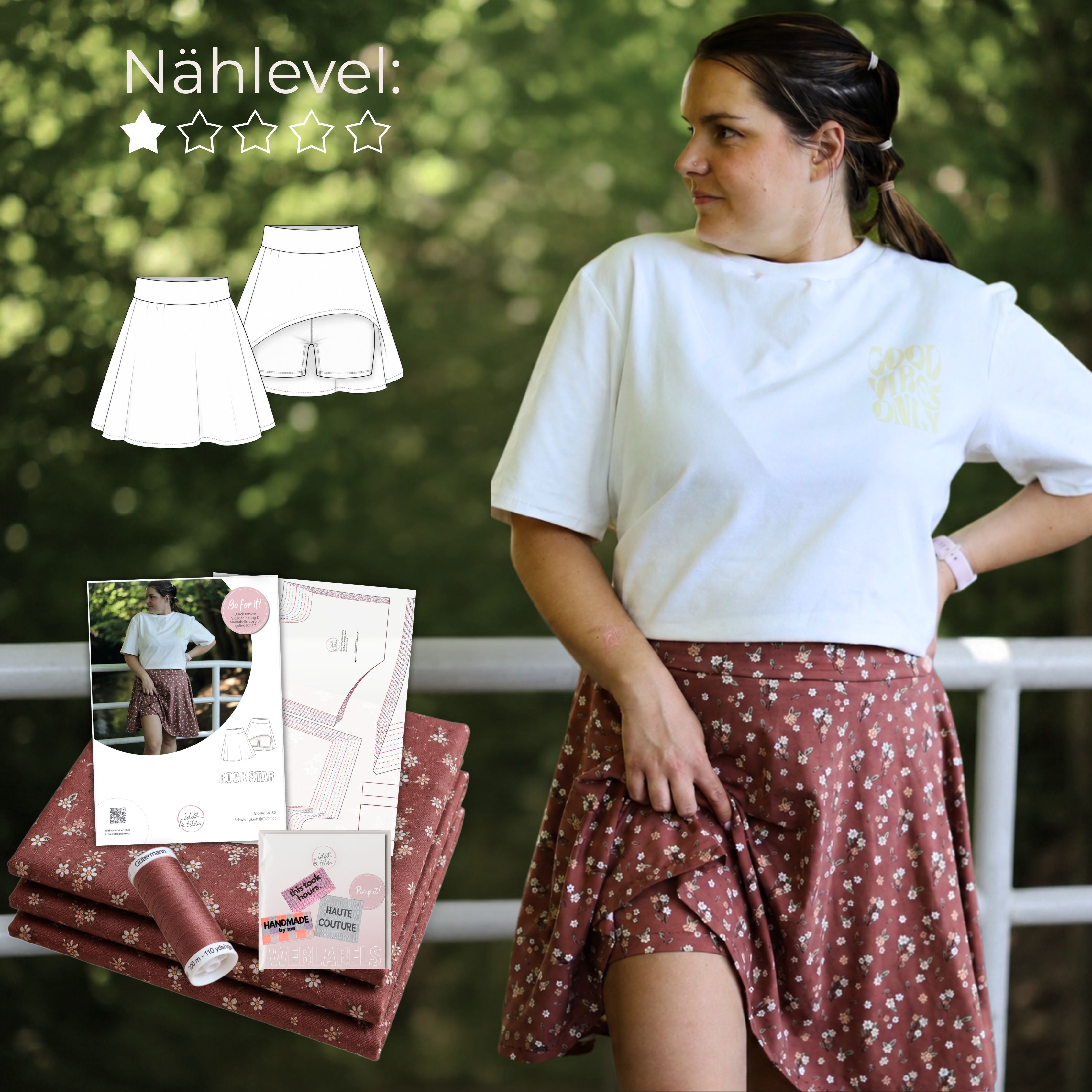 Nähpaket: RockStar (Gr. 34-50)