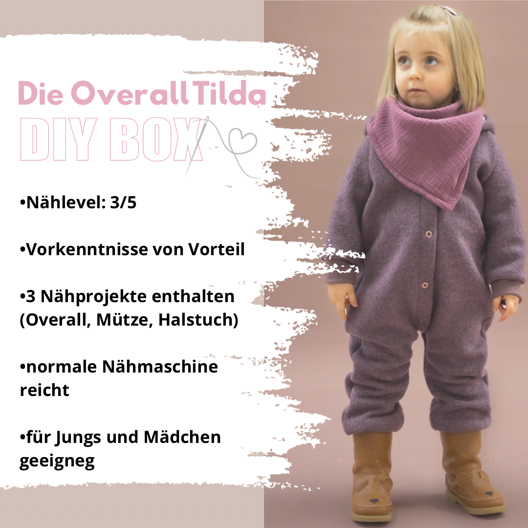 Die Overall Tilda DIY Box Gr. 56-110