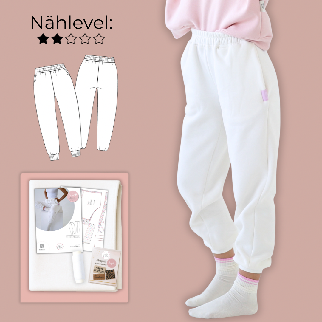 Nähpaket: Lazy Pants (Gr. 34-52)