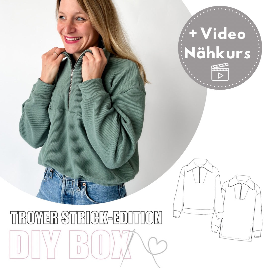 Die Strick-Troyer DIY Box (Gr. XS-XXL)