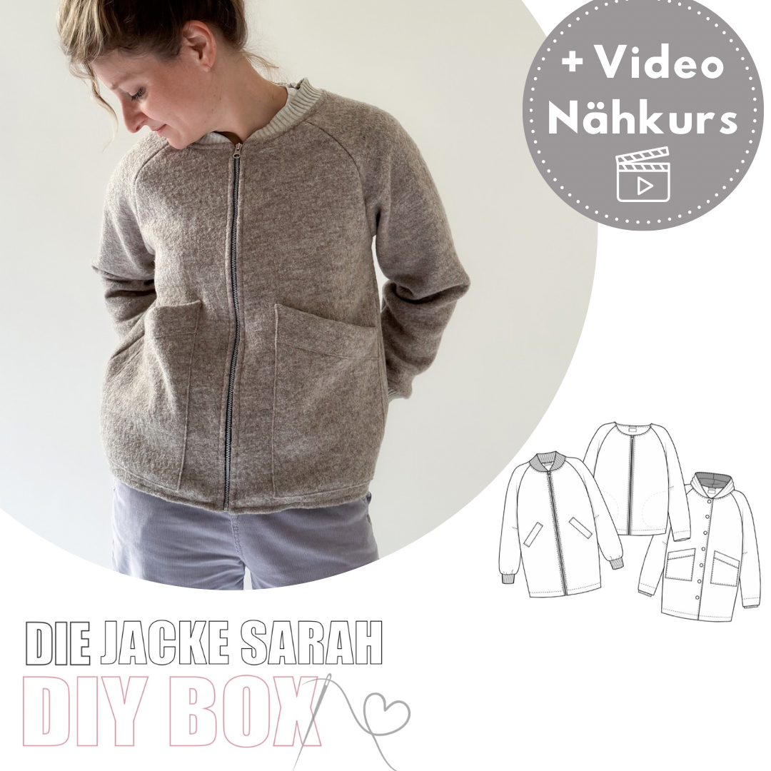 Die Jacke/Mantel Sarah DIY Box Gr. 34-52