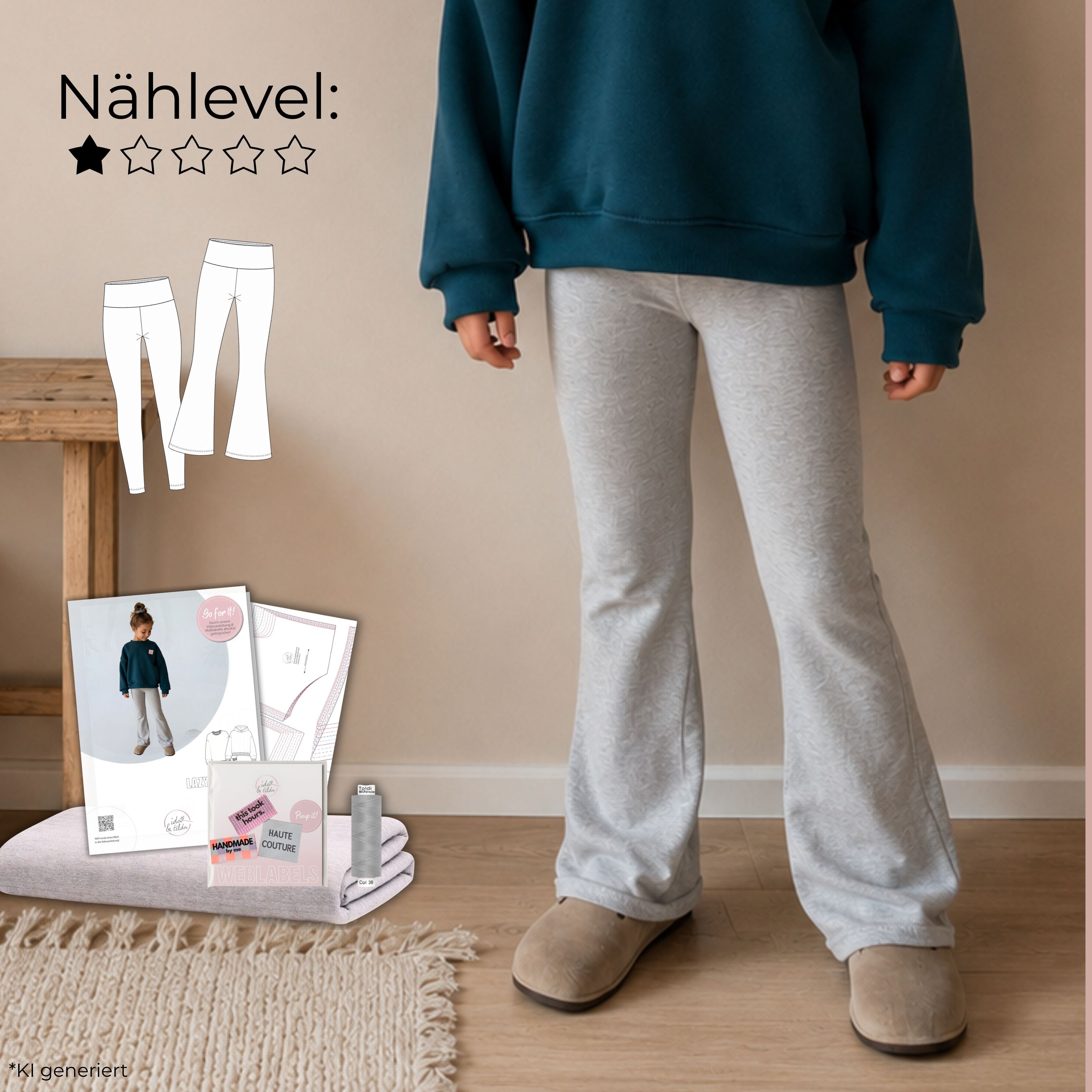 Nähpaket: Essential Pants KIDS (Gr. 62-164)