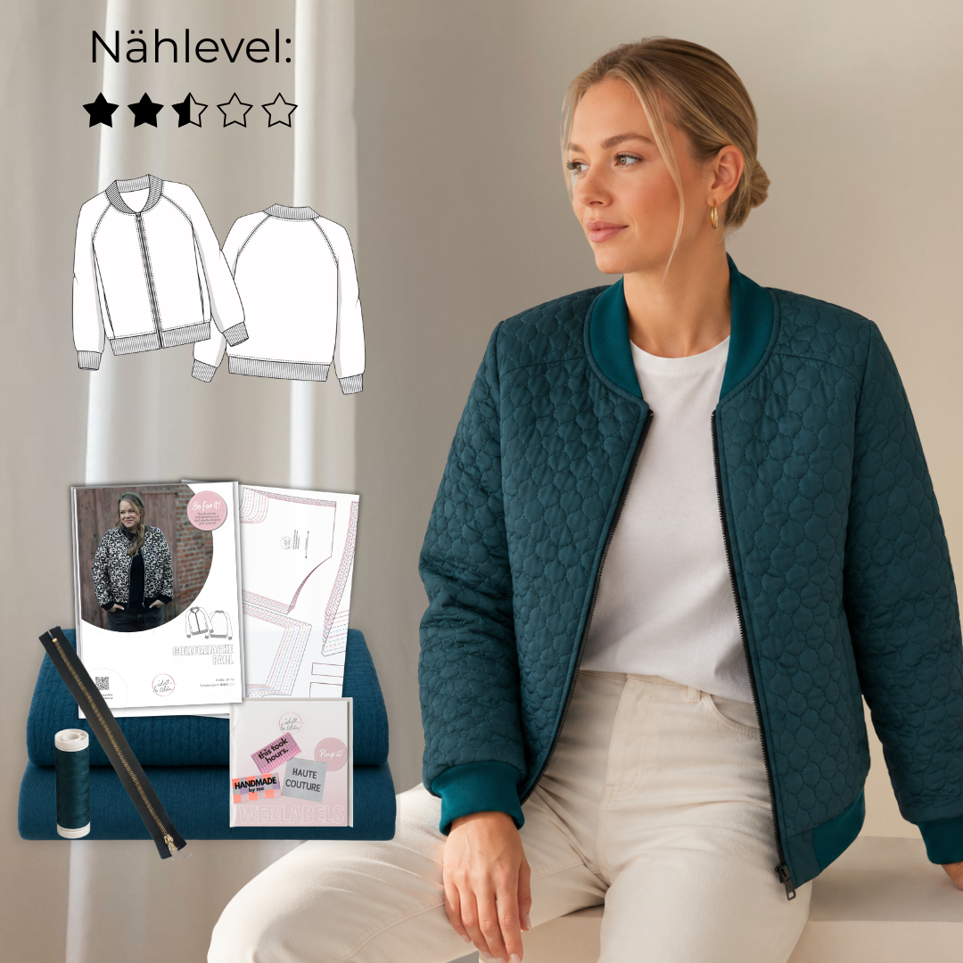 STORYSALE Nähpaket: Collegejacke Paul Gr. 34-52