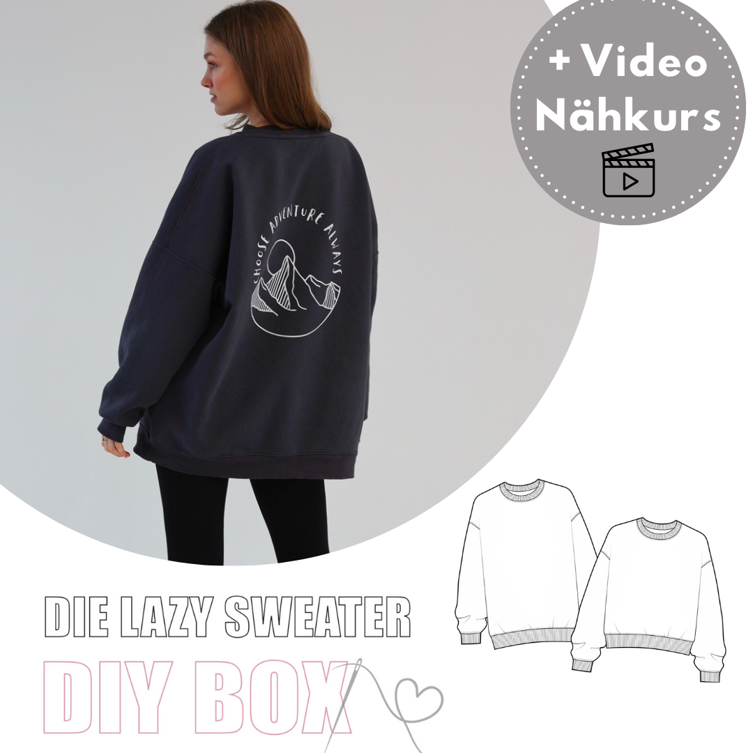 Die Lazy Sweater DIY Box Gr. XS-XXL