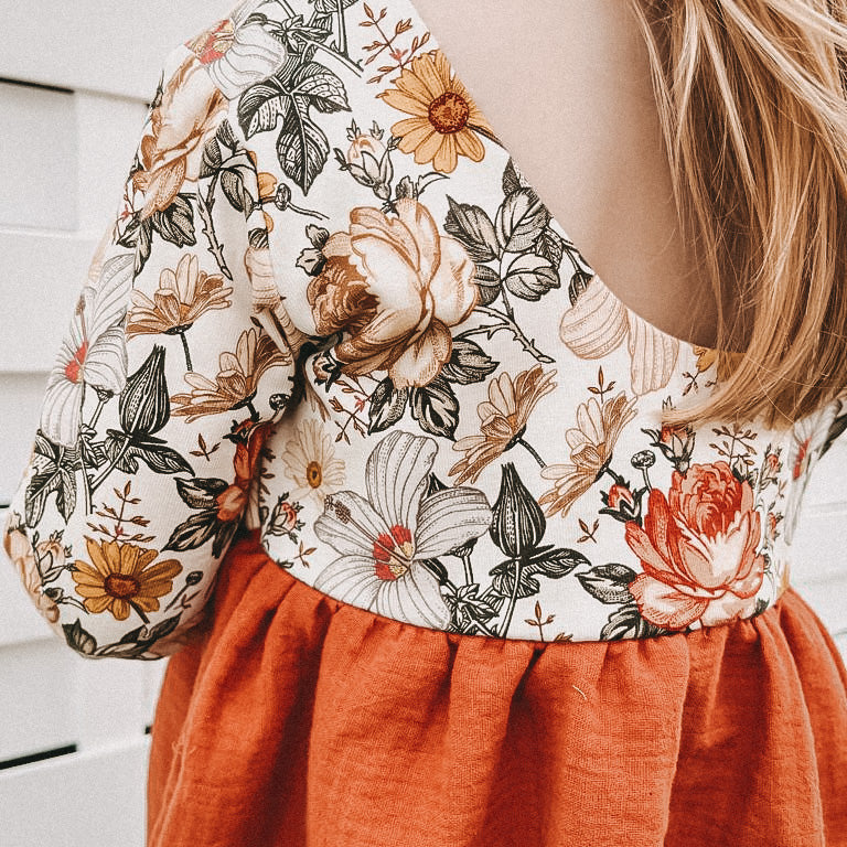 Nähpaket: Kleid Paulina DIY Box Gr. 74-134